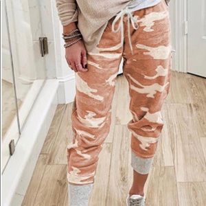 Camo joggers